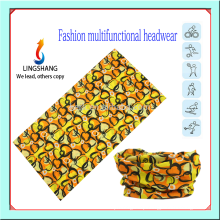 2015 Factory custom design magic multifunctional seamless outdoor headwear bandana